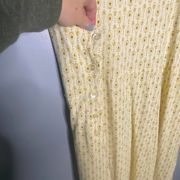 LL Bean Jumper Style Print Dress Size 18P 100% cotton - Picture 5 of 5